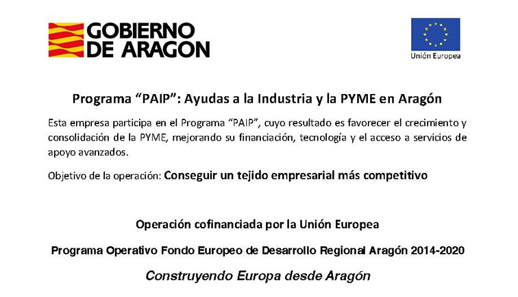 Ayudas a la industria y la PYME en Aragón